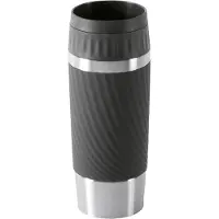 EMSA Thermosbecher Emsa Travel Mug Easy Twist Anthrazit 360ml