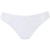 Nuance Slip , Damen, Gr. 48/50, weiß, Microtouch, Obermaterial: 85% Polyamid, 15% Elasthan, Unterhosen Slip, aus weichem Microtouch-Material mit Spitzeneinsätzen, Basic, Topseller