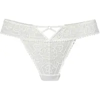 LASCANA String mit edlem Cut-Out aus floraler Jacquardspitze