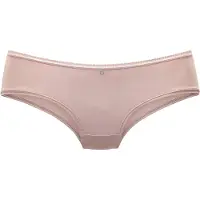 s.Oliver Panty "Elina", Damen, Gr. 44/46, beige (taupe), Microtouch, Obermaterial: 85% Polyamid, 15% Elasthan, Unterhosen Panty, mit dezentem Ringdetail vorne mittig