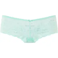 LASCANA Hipster , Damen, Gr. 44/46, turquoise, Spitze, Obermaterial: 90% Polyamid, 10% Elasthan, unifarben, körpernah, Unterhosen Hipster, aus zarter Spitze