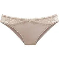 LASCANA Slip "Alana" mit Seide und edler Spitze