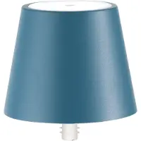 Zafferano Poldina Pro Stopper LED-Akkuleuchte-Blau-mit LED (2200K/2700K/3000K)