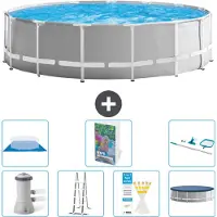 Intex Prism Frame Pool Rund - 457x122 cm - 6-teilig S573