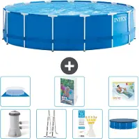 Intex Frame Pool Rund - 457x122 cm - 6-teilig S670