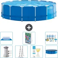 Intex Frame Pool Rund - 457x122 cm - 6-teilig S599