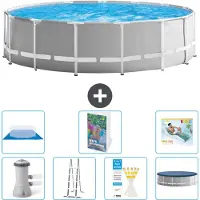 Intex Prism Frame Pool Rund - 457x122 cm - 6-teilig S670