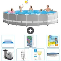 Intex Prism Frame Pool Rund - 549x122 cm - 6-teilig S546