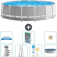 Intex Prism Frame Pool Rund - 457x122 cm - 6-teilig S568