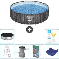 Bestway Steel Pro MAX Rund - 427x107 cm - 5-teilig S662