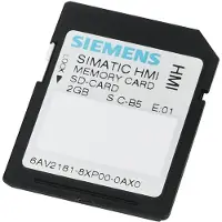 Siemens 6AV2181-8XP00-0AX0 SIMATIC HMI SD-Speicherkarte 2 GB, Indoor TIA Portal V11 oder höher 6AV21818XP000AX0