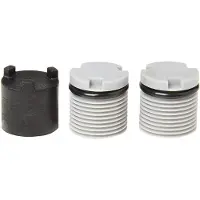 Look X-track Plug Cover Kit Schrauben Grau Grau One Size