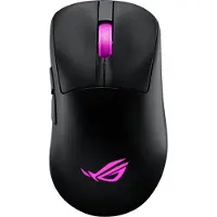 Asus ROG Keris II Origin BLK, rechts, Optisch, RF Wireless + Bluetooth + USB Type-A, 42000 DPI, Schwarz