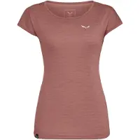Salewa - Women's Puez Melange Dry S/S Tee - T-Shirt Gr 36 rosa
