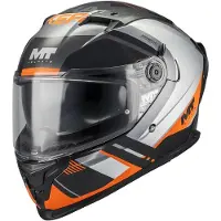 Mt Helmets BRAKER SV INCEPTION Integralhelm S in orange/schwarz