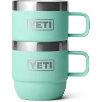 Yeti Rambler Stackable Mugs 6oz, Seafoam, stapelbare Thermotasse, 177 ml