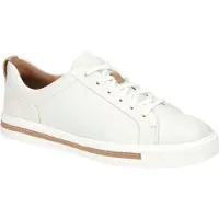 Clarks Un Maui Lace 26140168 (7.5/White Leather)