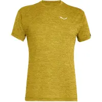 Salewa - Puez Melange Dry S/S Tee - T-Shirt Gr 52 gelb