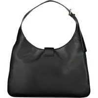 Valentino Elegante schwarze Damenhandtasche mit verstellbarem Träger & Logo