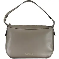 Valentino Stylische Graue Herrentasche: Praktisch & Elegant mit Kontrasten