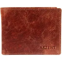 Akzent Herren Geldbörse Quer Echtleder Hozan Hozan, RFID-Schutz