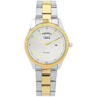 Q&Q Armbanduhr GENT DAY & DATE A14A-002PY