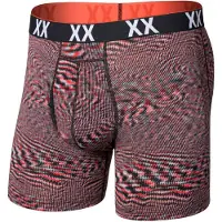 Saxx - Multi-Sport Mesh Boxer Brief Fly - Kunstfaserunterwäsche Gr XL bunt