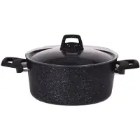 Excellent houseware Houseware Braadpan met deksel 4,4 L aluminium