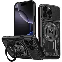 Techsuit – RuggedCam-Hülle für iPhone 16 Pro – schwarz