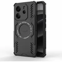 Techsuit - ArmorMag Schutzhülle für Xiaomi Redmi Note 14 4G (Regional) - schwarz