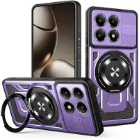Techsuit – RuggedCam-Schutzhülle mit Kameraschutz für Xiaomi 15T – lila