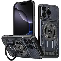 Techsuit – RuggedCam-Hülle für iPhone 16 Pro – blau
