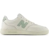 New Balance Sneaker "BB80", Damen, Gr. 41,5, weiß (sea salt, silber moss), Leder, Schuhe Sneaker