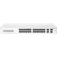 HP HPE Aruba Networking Networking Instant On Switch 26p Gigabit 2p SFP 1430, Unmanaged, L2, Gigabit Ethernet (10/100/1000), Vollduplex, Rack-Einbau, 1U