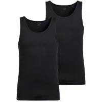 Falke 2-Pack Herren Top Daily Comfort, L, Schwarz, Uni, Baumwolle