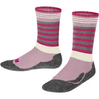 Falke Active Frog Kinder Socken, 19-22, Rosa, Streifen, Wolle