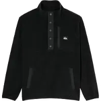 Quiksilver - Kid's No Destination Half Snap - Fleecepullover Gr S - 10 Years schwarz