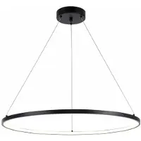Zuma Line ZUMALINE LED-Pendelleuchte 3500 lm 3000+4000+6000K schwarz HORIK PEN89424-60BK