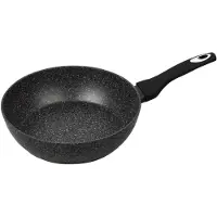 Klausberg Granit-Bratpfanne tief 24 cm Marmo Gold KB7293