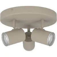 Eglo Deckenstrahler Rondell Consuma sandfarben 3er GU10
