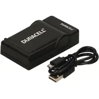 Duracell Ladegerät Mit Usb-kabel Für Olympus Li-40b/fuji Np-45