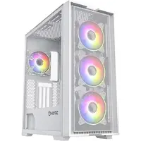 Hiditec H2 Air Argb Pc-tower-gehäuse Durchsichtig,Silber Durchsichtig,Silber One Size