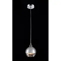 Casa Padrino Jugendstil Decken Hängelampe Nickel 15 x H 100 cm - Elegante Pendelleuchte im historischen Design