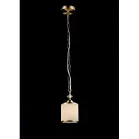 Casa Padrino Jugendstil Decken Hängelampe in Antik Bronze - 12 x H 25 cm - Deckenleuchte im nostalgischen Design