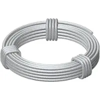 Obo Bettermann OBO 5303230 Stahldraht-Spannseil mit Hanfseele 6mm Stahl galvanisch verzinkt 957 6 G - 50 Meter
