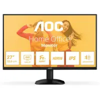 AOC LED-Monitor "Q27B35E", Energieeffizienz: C, schwarz, Monitore, neigbar, LED-Monitor