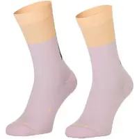 SCOTT - Block Stripe Crew - Radsocken Gr 45-47 - XL lila