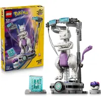 LEGO Pokémon SMART Play: Mewtwus Ausbruch aus dem Labor - kompatibles interaktives Set mit SMART Tag und Pokémon-Figur aus Steinen - Geschenk für Kinder ab 10 Jahren - 72163