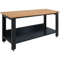 TRUTZHOLM Werkbank Profiline XXL 170x69 cm 1000 kg Traglast freistehender Werkstatttisch mit Hartholzplatte
