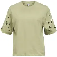 Object Lochmuster-ärmel T-shirt